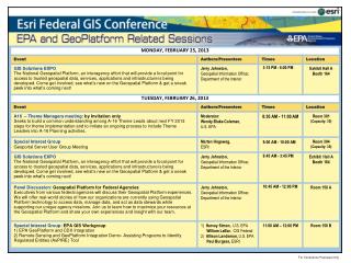 For Conference Purposes Only