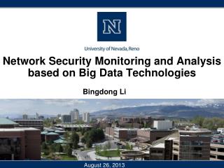 Network Security Monitoring and Analysis based on Big Data Technologies
