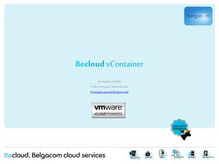 Be cloud vContainer