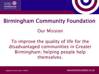 Birmingham Community Foundation