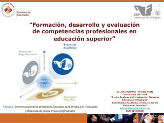 “ Formación, desarrollo y evaluación de competencias profesionales en educación superior ”