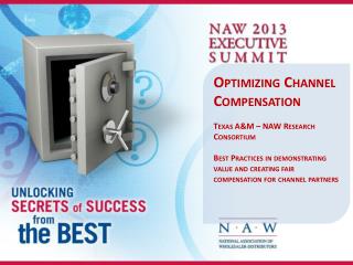 Optimizing Channel Compensation Texas A&amp;M – NAW Research Consortium