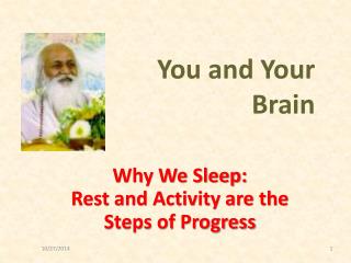 Why We Sleep: Rest and Activity are the Steps of Progress