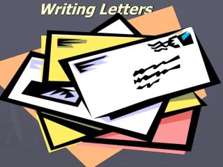 Writing Letters