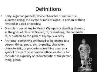 Definitions