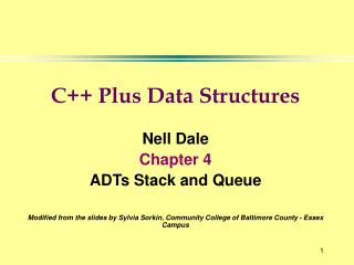 C++ Plus Data Structures