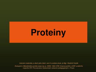 Proteiny