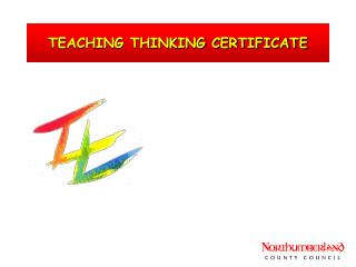 TEACHING THINKING CERTIFICATE