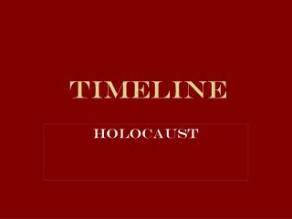 Timeline