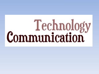 History of Communication