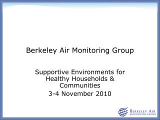 Berkeley Air Monitoring Group