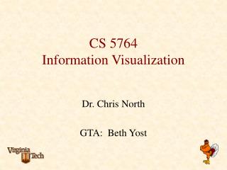 CS 5764 Information Visualization