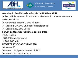 Associação Brasileira da Indústria de Hotéis – ABIH