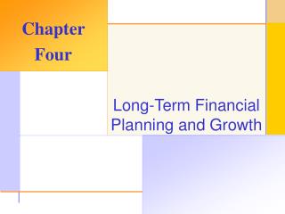 Long-Term Financial Planning and Growth