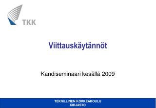 Viittauskäytännöt