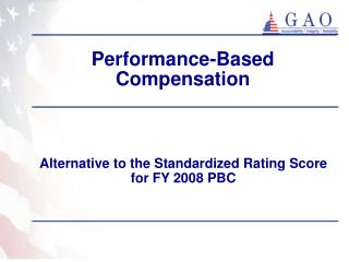 Performance-Based Compensation