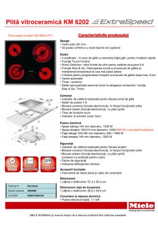 Design Cadru plan din inox Se poate combina cu toate tipurile de cuptoare Dotări