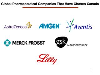 Global Pharmaceutical Companies That Have Chosen Canada