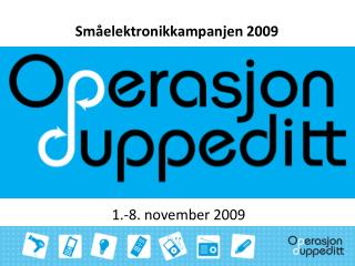 Småelektronikkampanjen 2009