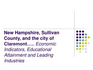 New Hampshire’s Strong Economic Recovery From Early 2000s Recession