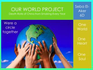 OUR WORLD PROJECT Death Rate of China from Smoking Every Year