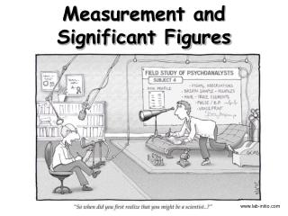 Measurement and Significant Figures