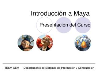Introducción a Maya