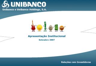 Visão Geral do Unibanco