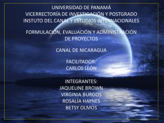 UNIVERSIDAD DE PANAMÁ VICERRECTORÍA DE INVESTIGACIÓN Y POSTGRADO