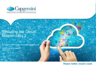 Securing the Cloud: Masterclass 2
