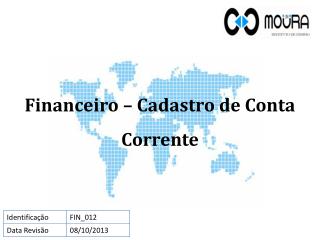 Financeiro – Cadastro de Conta Corrente