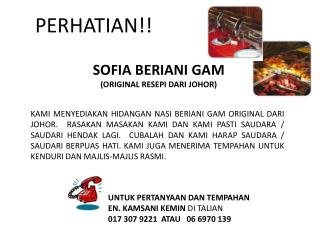 PERHATIAN!!