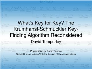 What’s Key for Key? The Krumhansl-Schmuckler Key-Finding Algorithm Reconsidered