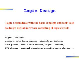 Logic Design