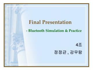 Final Presentation