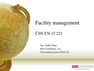 Facility management ČSN EN 15 221