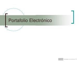 Portafolio Electrónico