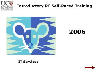 Introductory PC Self-Paced Training
