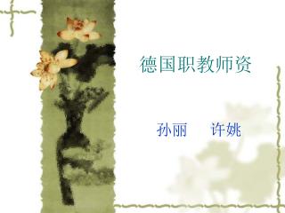 德国职教师资