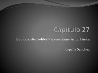 Capítulo 27