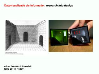 Datavisualisatie als informatie: research into design minor I research Crosslab