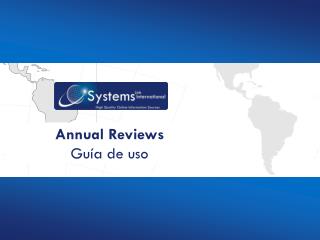 Annual Reviews Guía de uso