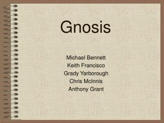 Gnosis