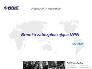 Bramka zabezpieczająca VPN