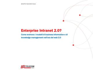 Enterprise Intranet 2.0?