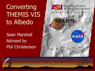 Converting THEMIS VIS to Albedo