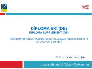 1.3.2013-İstanbul Teknik Üniversitesi