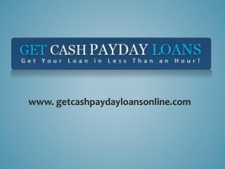 Quick Cash Loans