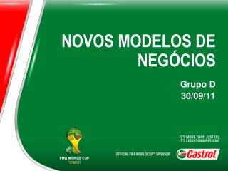 NOVOS MODELOS DE NEGÓCIOS