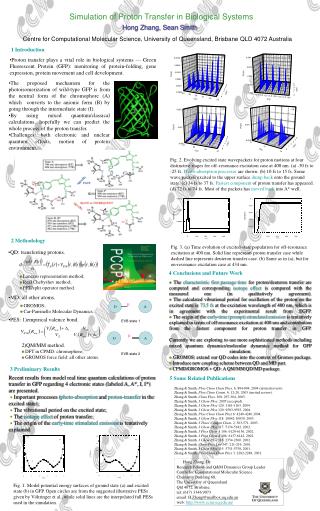 Simulation of Proton Transfer in Biological Systems